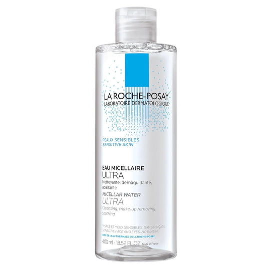 Micellar Cleansing Water for Sensitive Skin, Micellar Water Makeup Remover, Cleanses and Hydrates Skin, Gentle Face Toner, Oil Free
