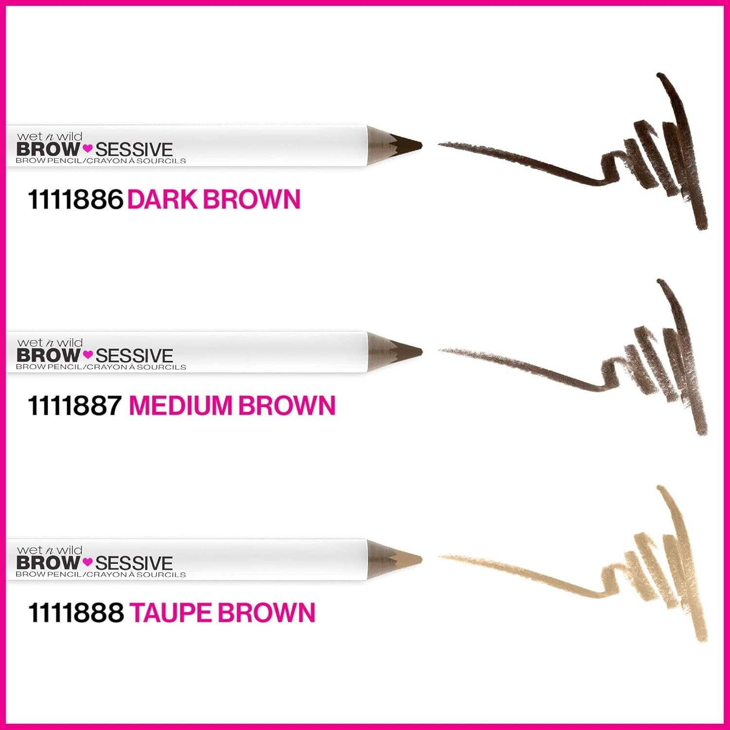 Brow-Sessive Brow Pencil, Ultra-Precise Dual Ended Spoolie Brush for Perfect Buidlable Blendable Shaping, Natural Lasting Shades for Every Brow, Cruelty-Free & Vegan - Taupe(Packaged)