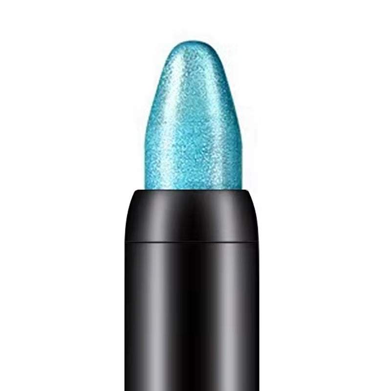 15-Color Waterproof Glitter Eyeshadow & Eyeliner Stick Set