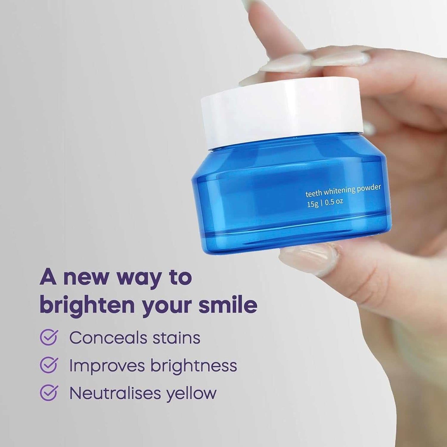 Natural Teeth Whitening Powder for a Radiant Smile