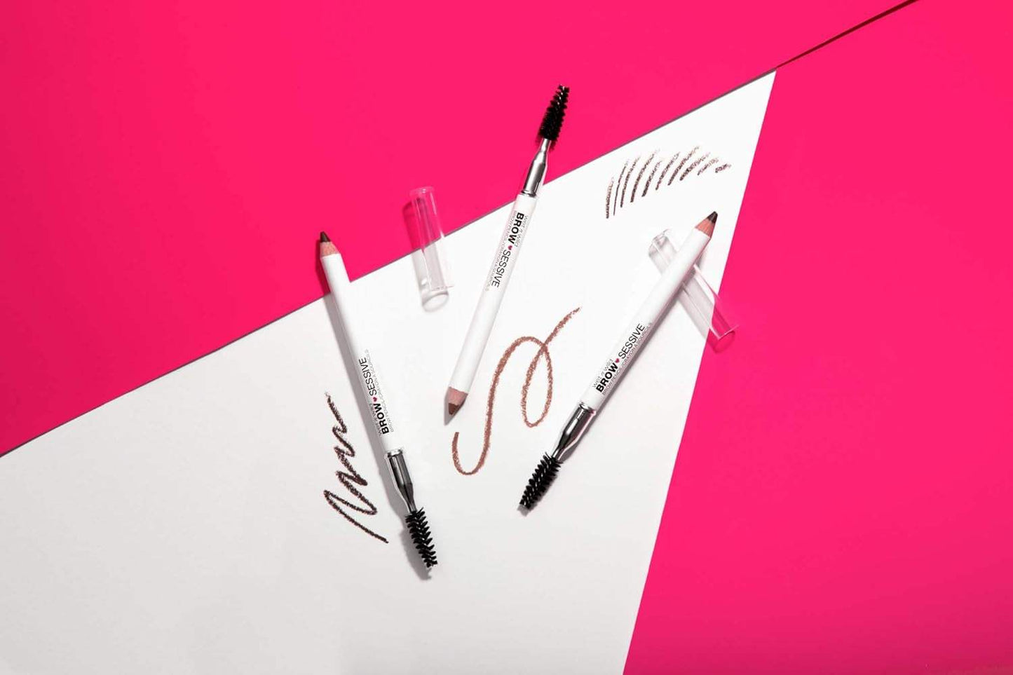 Brow-Sessive Brow Pencil, Ultra-Precise Dual Ended Spoolie Brush for Perfect Buidlable Blendable Shaping, Natural Lasting Shades for Every Brow, Cruelty-Free & Vegan - Taupe(Packaged)