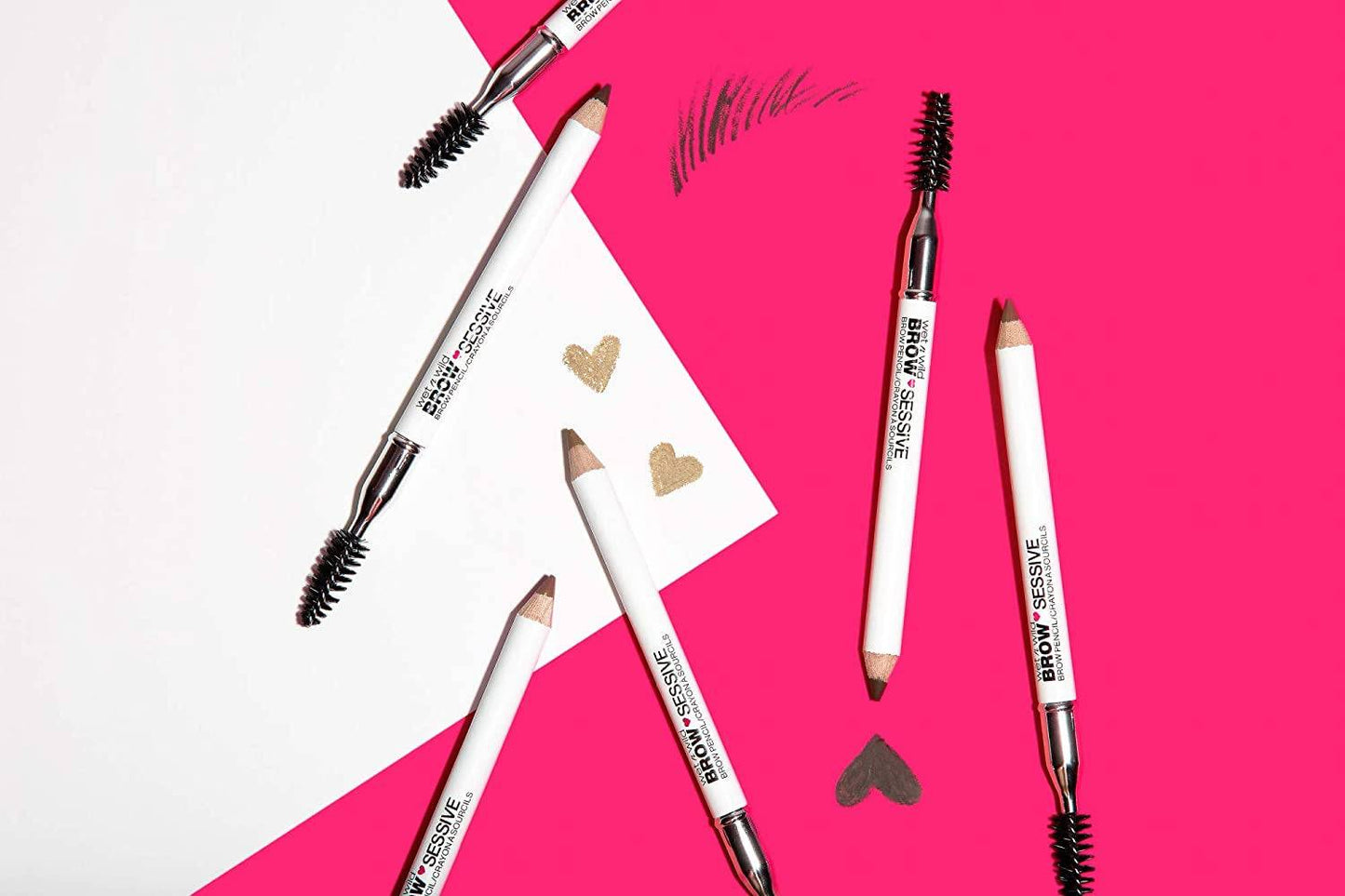 Brow-Sessive Brow Pencil, Ultra-Precise Dual Ended Spoolie Brush for Perfect Buidlable Blendable Shaping, Natural Lasting Shades for Every Brow, Cruelty-Free & Vegan - Taupe(Packaged)