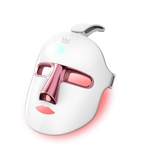 Red Light Mask for Face, 7-1 Colors Red Light Face Mask, Cordless Skincare at Home, Portable and Rechargeable