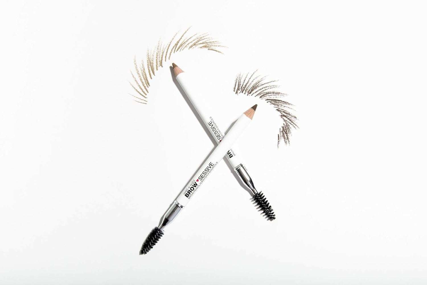 Brow-Sessive Brow Pencil, Ultra-Precise Dual Ended Spoolie Brush for Perfect Buidlable Blendable Shaping, Natural Lasting Shades for Every Brow, Cruelty-Free & Vegan - Taupe(Packaged)