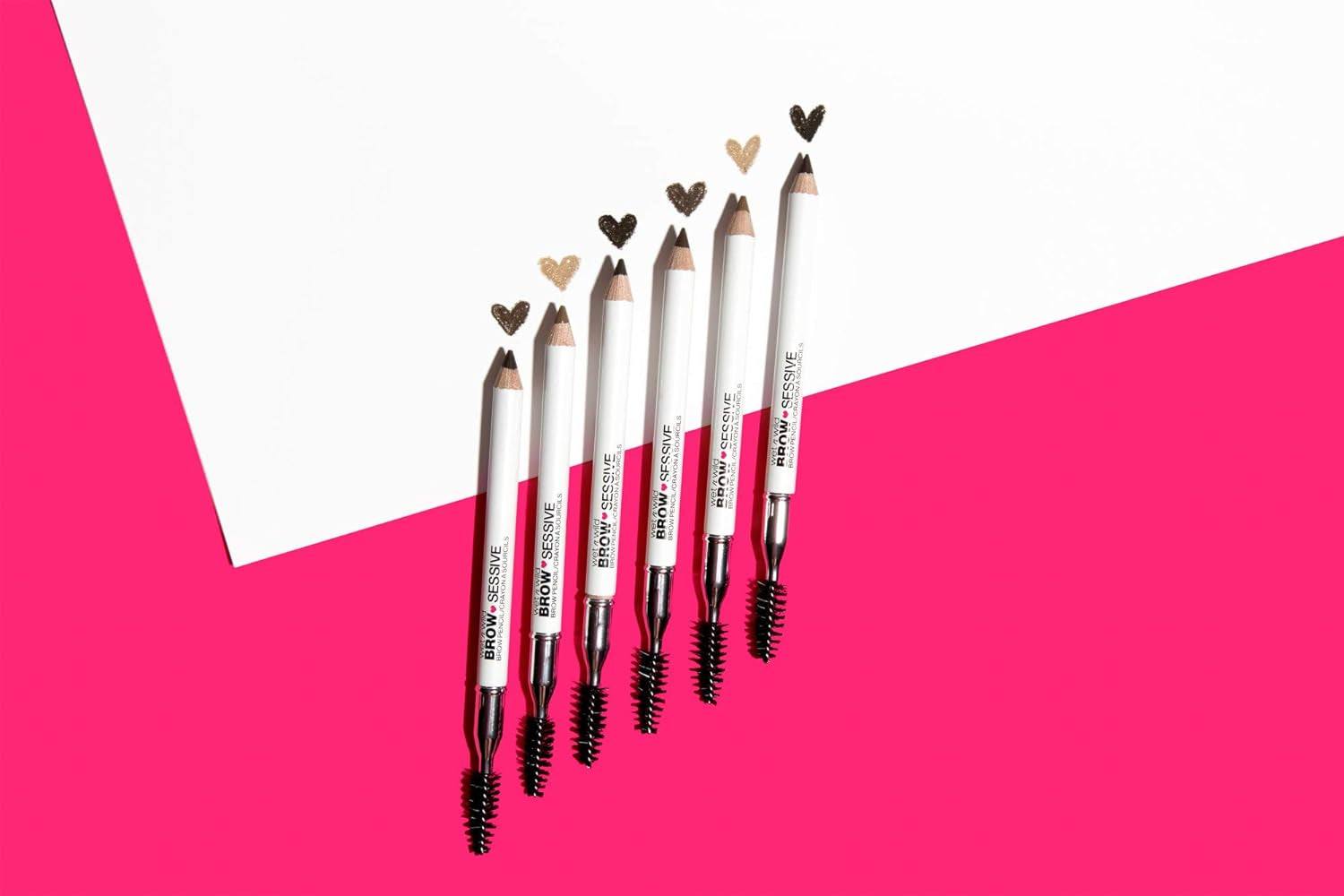 Brow-Sessive Brow Pencil, Ultra-Precise Dual Ended Spoolie Brush for Perfect Buidlable Blendable Shaping, Natural Lasting Shades for Every Brow, Cruelty-Free & Vegan - Taupe(Packaged)