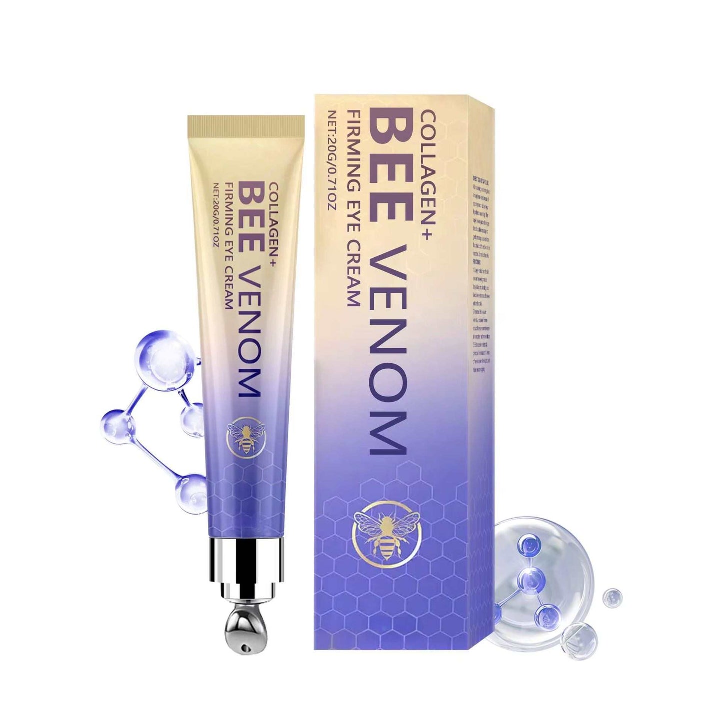 Bee Venom Eye Cream – Daily Moisturizing Treatment for Radiant, Firm, and Youthful Eyes