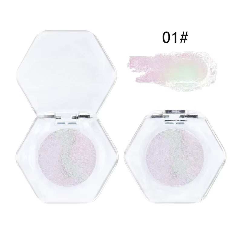 12-Color Chameleon Glitter Eyeshadow Palette – Long-Lasting, Pearlescent Shimmer for Dazzling, Color-Shifting Eye Makeup