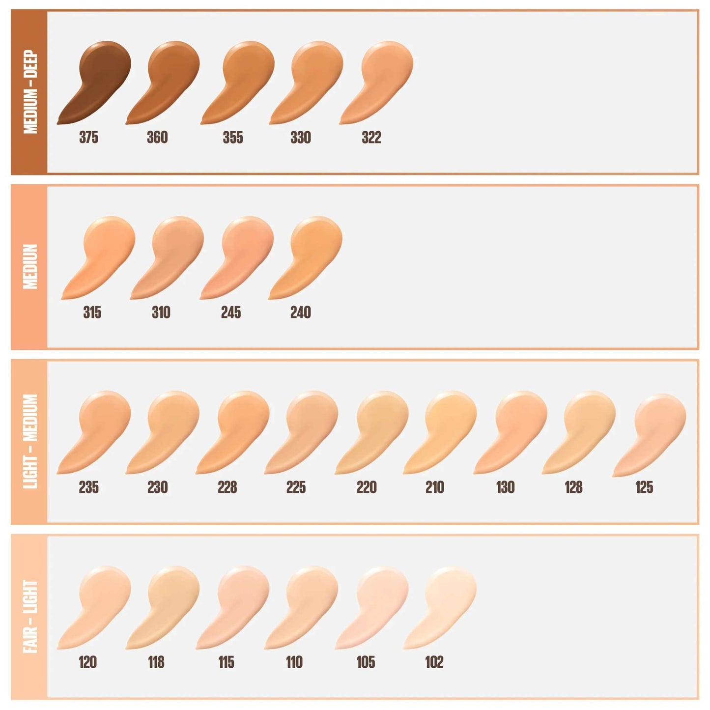 (2 Pack)  Fit Me Dewy and Smooth Liquid Foundation Makeup, SPF 18, Toffee, 1 Fl Oz