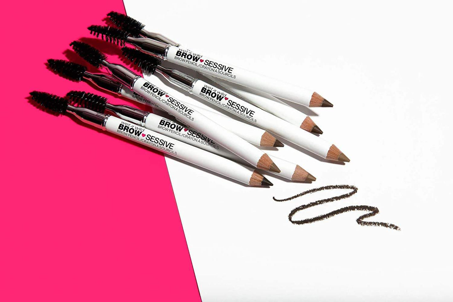 Brow-Sessive Brow Pencil, Ultra-Precise Dual Ended Spoolie Brush for Perfect Buidlable Blendable Shaping, Natural Lasting Shades for Every Brow, Cruelty-Free & Vegan - Taupe(Packaged)