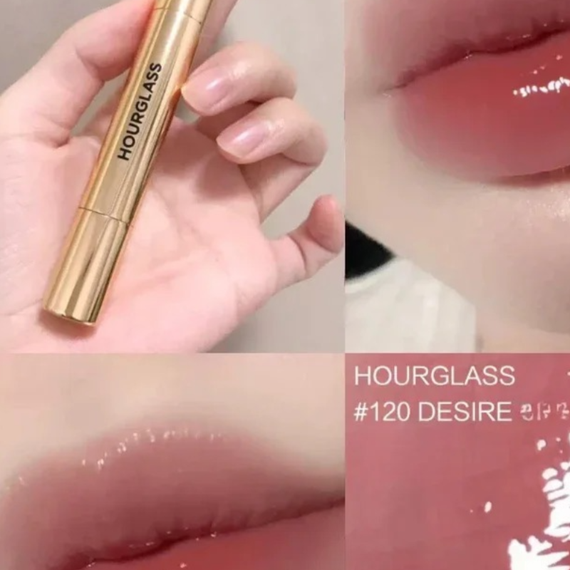 Hour Glass Gold Mirror Tube Moisturizing Lip Glaze